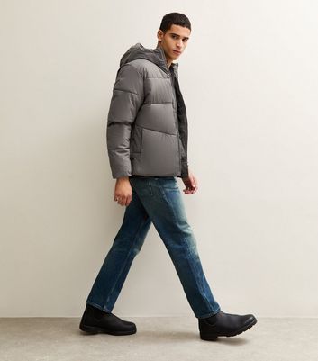 Jack & Jones Dark Grey Regular Puffer Jacket 3 Jack & Jones Dark Grey Regular Puffer Jacket