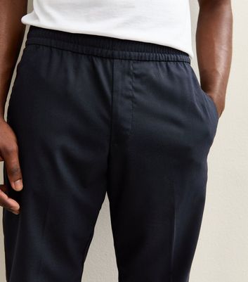 Jack & Jones Navy Slim Fit Jogger Trousers