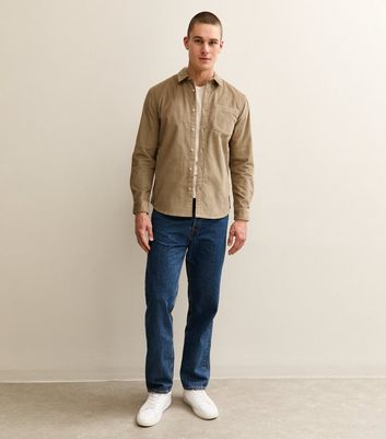 Stone Waffle Relaxed Cord Shirt 3 Stone Waffle Relaxed Cord Shirt