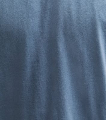 Blue Oversized Short Sleeve T-Shirt