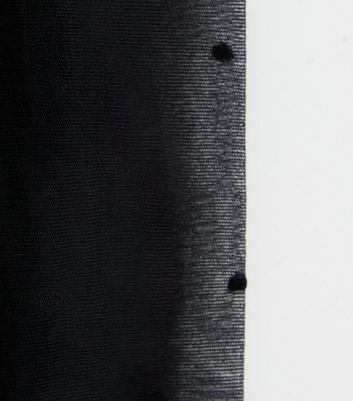 Black Polka Dot Knee High Tights