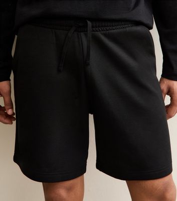 Black Regular Drawstring Shorts 3 Black Regular Drawstring Shorts