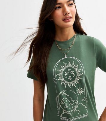 Green Mystic Foiled Print -Shirt