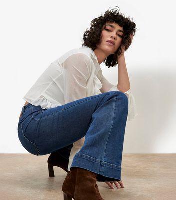 Apricot Blue Flared Leg Jeans 6 Apricot Blue Flared Leg Jeans