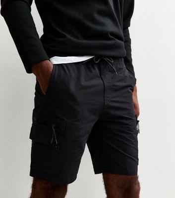 Jack & Jones Black Relaxed Fit Cargo Shorts