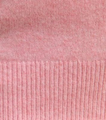 Pink Short Sleeve Midweight Knit T-Shirt