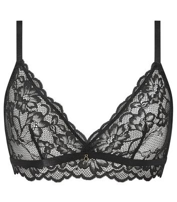 Ann Summers Black Lace Non Padded Bralette 5 Ann Summers Black Lace Non Padded Bralette