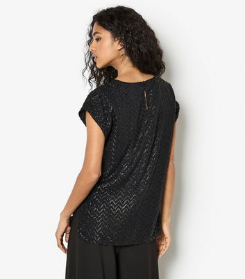 Apricot Black Jacquard Grow On T-Shirt 3 Apricot Black Jacquard Grow On T-Shirt