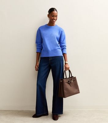 Bright Blue Crew Neck Jumper