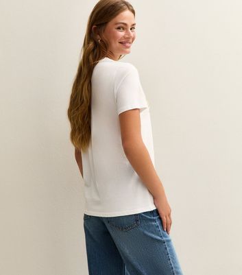 White Limone Print T-Shirt 4 White Limone Print T-Shirt