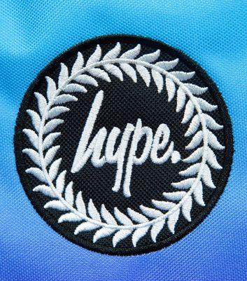 Hype Blue Fade School Backpack