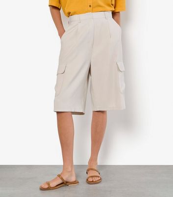 Apricot Stone Cargo Bermuda Shorts 4 Apricot Stone Cargo Bermuda Shorts
