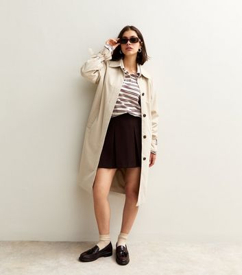 White Rugby Striped Long Sleeve Top