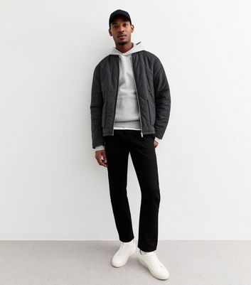 Black Regular Quilted Jacket 3 Black Regular Quilted Jacket