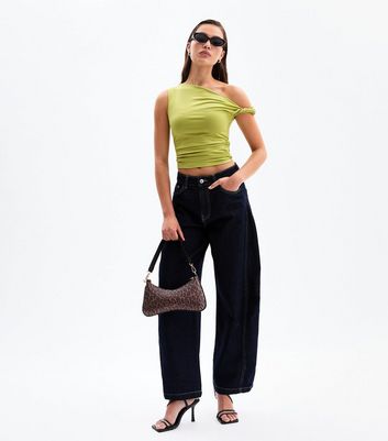 Light Green Off The Shoulder Cropped Top 3 Light Green Off The Shoulder Cropped Top