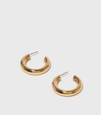 18ct Gold Plated Hoop Earrings 3 18ct Gold Plated Hoop Earrings