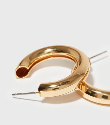 18ct Gold Plated Hoop Earrings 4 18ct Gold Plated Hoop Earrings