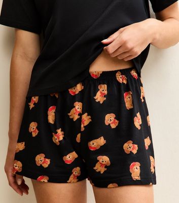 Black Dog Short Sleeve Top and Shorts Set 3 Black Dog Short Sleeve Top and Shorts Set