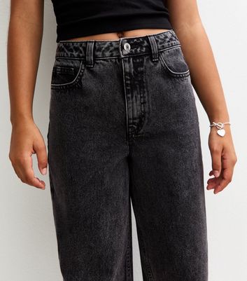 Girls Black Wide Leg Jeans 3 Girls Black Wide Leg Jeans