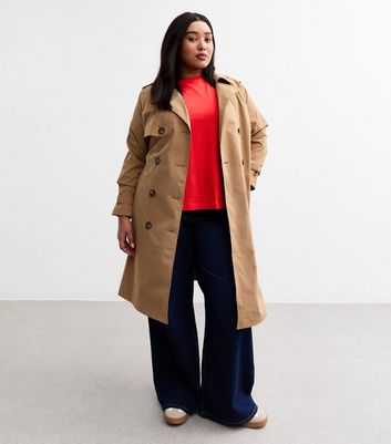 Curves Red Boxy Short Sleeve T-Shirt 3 Curves Red Boxy Short Sleeve T-Shirt