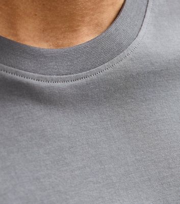 Mid Grey Oversized Short Sleeve T-Shirt