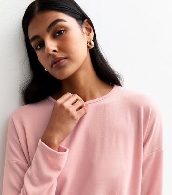 Pink Soft Touch Long Sleeve Top