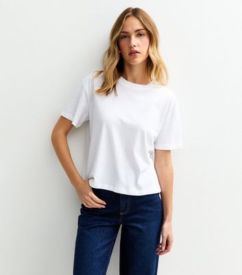 White Boxy T-Shirt