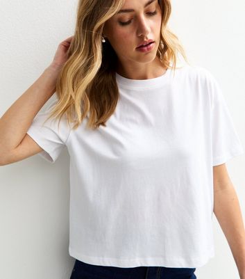 White Boxy T-Shirt