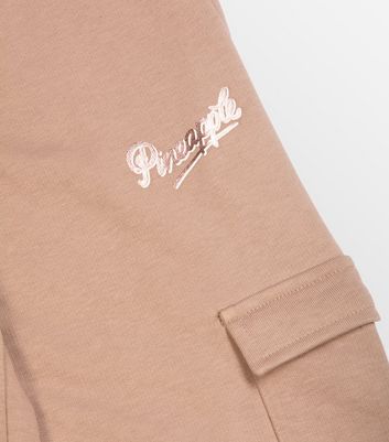 Girls Pineapple Brown Cargo Joggers 5 Girls Pineapple Brown Cargo Joggers