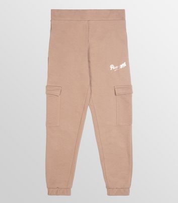 Girls Pineapple Brown Cargo Joggers 6 Girls Pineapple Brown Cargo Joggers