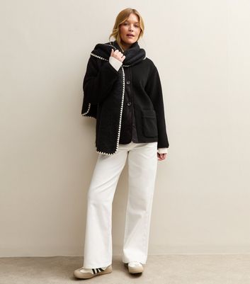 Black Borg Button Through Jacket 3 Black Borg Button Through Jacket