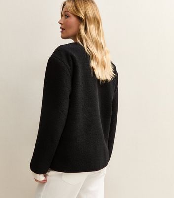 Black Borg Button Through Jacket 4 Black Borg Button Through Jacket