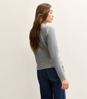 Grey Crew Neck Jumper