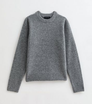 Grey Crew Neck Jumper