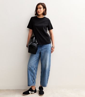 Black Premium Heavyweight Cotton Relaxed T-Shirt