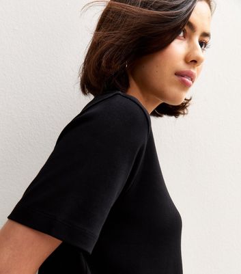 Black Premium Heavyweight Cotton Relaxed T-Shirt 3 Black Premium Heavyweight Cotton Relaxed T-Shirt