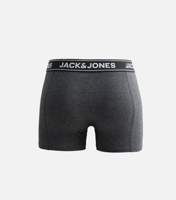 Jack & Jones Multicolour Pack of 3 Relaxed Boxer Trunks 3 Jack & Jones Multicolour Pack of 3 Relaxed Boxer Trunks