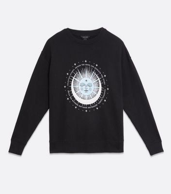 Black Mystic Logo Sweatshirt
