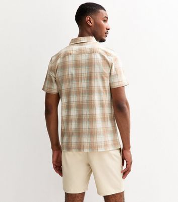 Brown Regular Checked Shirt