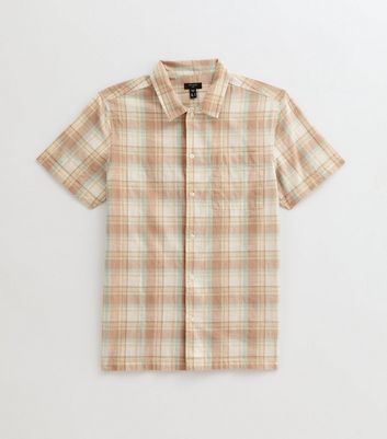 Brown Regular Checked Shirt