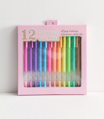 12 Pack Multicolour Mini Highlighter Pens