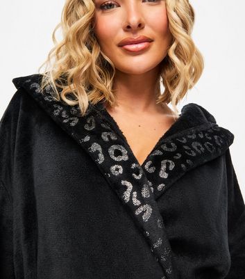 Ann Summers Black Sparkly Fluffy Robe 4 Ann Summers Black Sparkly Fluffy Robe