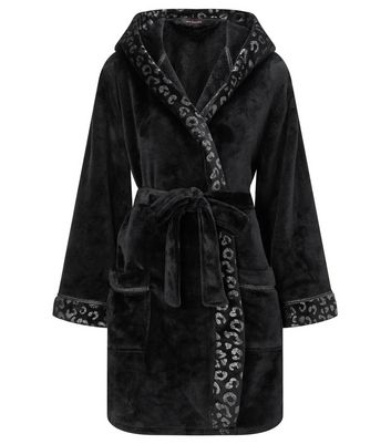 Ann Summers Black Sparkly Fluffy Robe 5 Ann Summers Black Sparkly Fluffy Robe