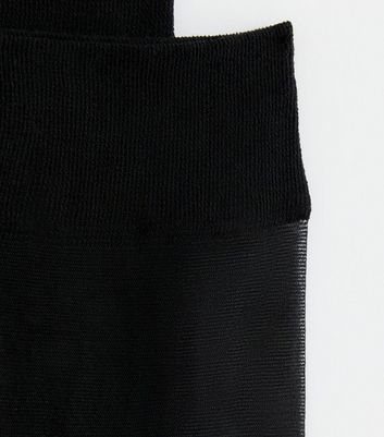 Black Knee High Tights