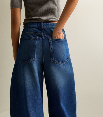 Blue Barrel Leg Jeans 5 Blue Barrel Leg Jeans