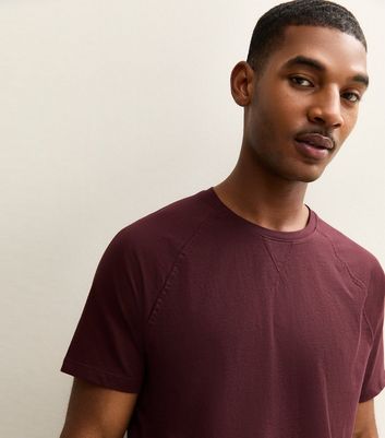 Dark Brown Short Sleeve Top & Joggers Pyjama Set