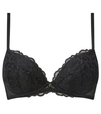 Ann Summers Black Lace Padded Plunge Bra 5 Ann Summers Black Lace Padded Plunge Bra