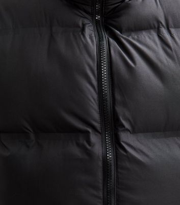 Black Regular Fit Sleeveless Heatseal Puffer Gilet 7 Black Regular Fit Sleeveless Heatseal Puffer Gilet