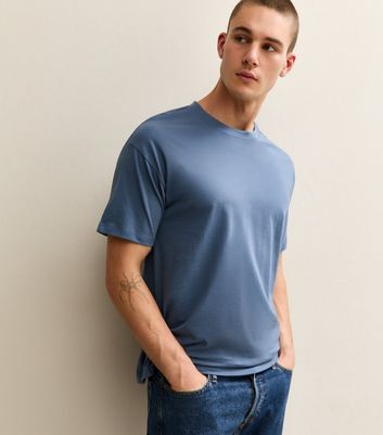 Black and Blue Pack of 2 Oversized T-Shirts