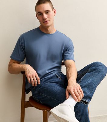 Black and Blue Pack of 2 Oversized T-Shirts